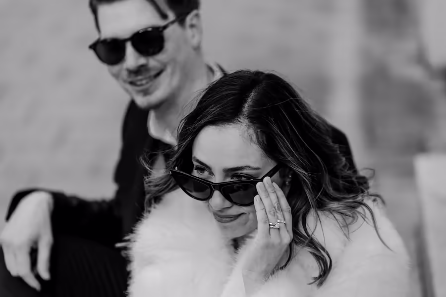 Intimate civil ceremony photography Munich Rockbride Studio